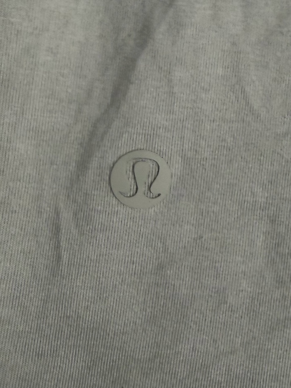 Men's Short-Sleeve TwoTone Raglan Crewneck Light Gray/Beige Size Large Lululemon - Picture 6 of 6